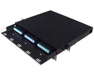 China Glijdende Flardcomité van de Doos Maximum 3 X 24 Vezel MPO/MTP van de Vezel Optische Distributie Cassettes 3 LGX-Module leverancier