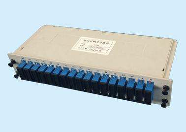 China De horizontale 1*32-Vezel Optische PLC Splitser van de de Krings Multimode Vezel van Splitsers Vlaklightwave leverancier