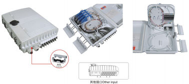 China de plastic doos gfs-16G, 16adaptor/1 van de vezeldistributie: 16/2x1: 8 PLC, 293X219X84mm, muur/pool-opgezet, IP65, ongesneden steunen leverancier