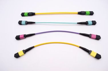 China MPO/MTP koord/kabel/verbindingsdraad van het vezel de de het optische flard leverancier